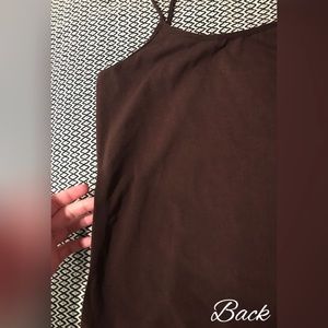 Flattering Brown Tank Top!